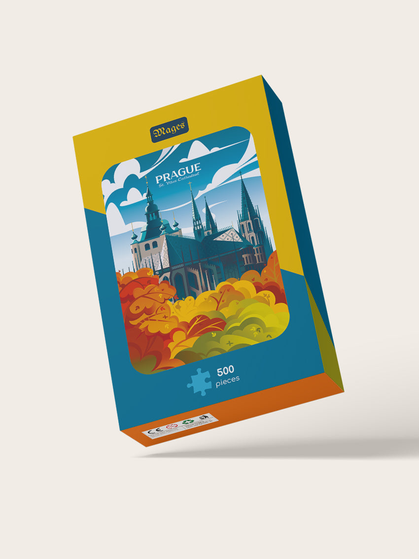 Puzzle - Katedrála svatého Víta (500 dílků)