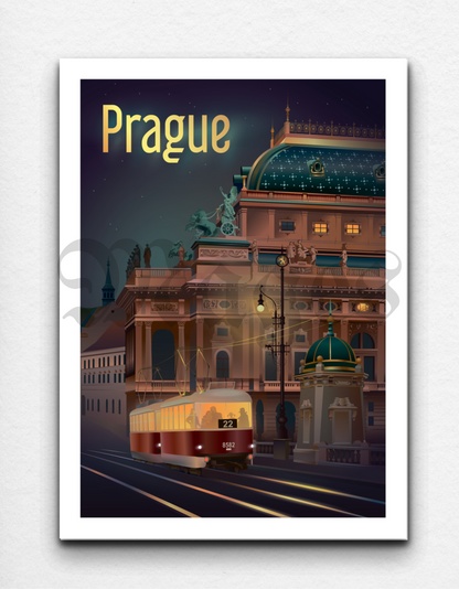 Plakát Národní divadlo