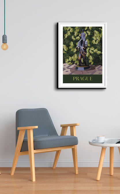 Plakát Stín Franze Kafky