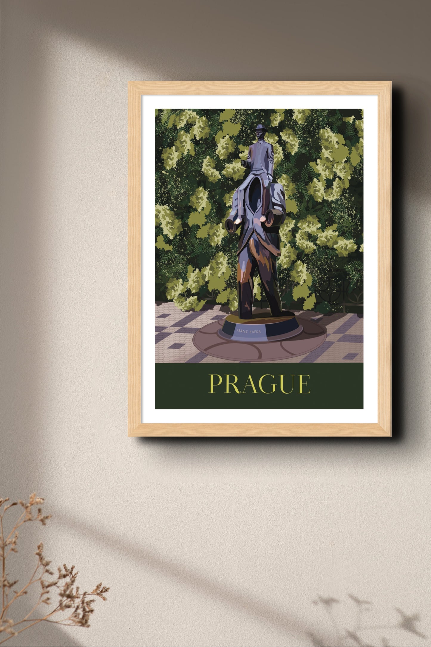 Plakát Stín Franze Kafky