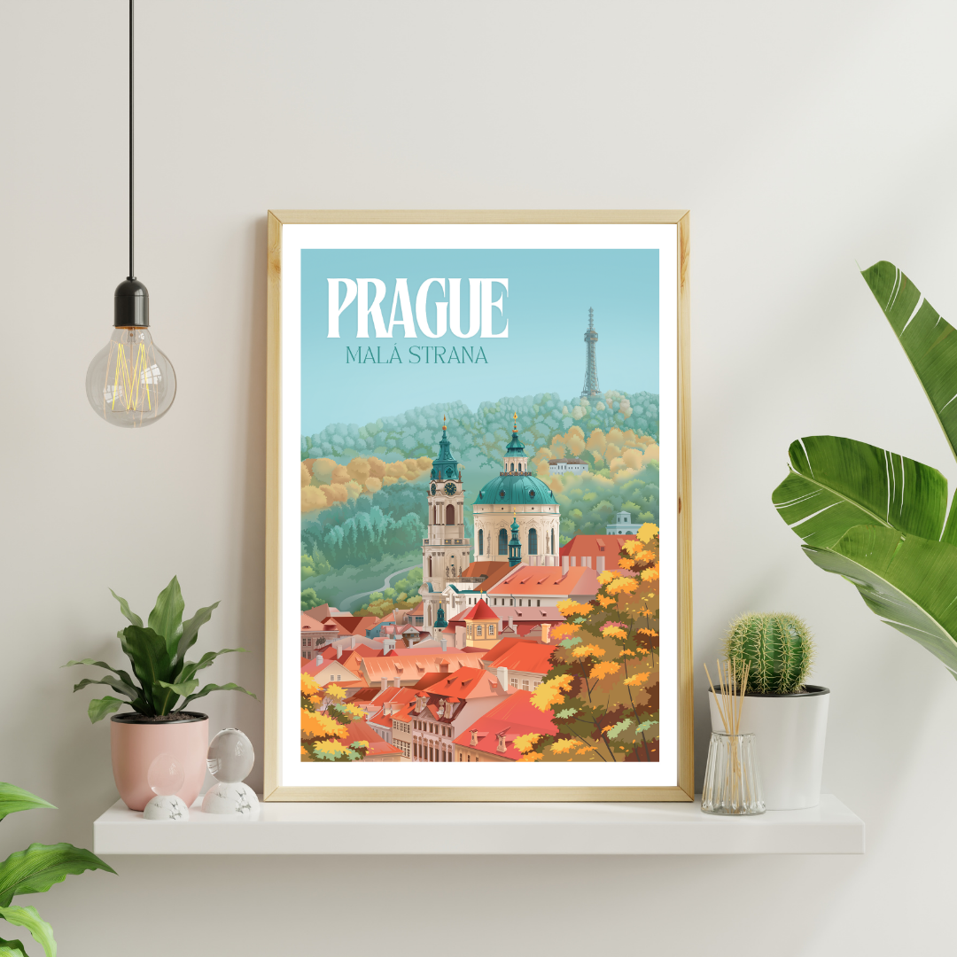 Plakát Kouzlo Malé Strany s Petřínem