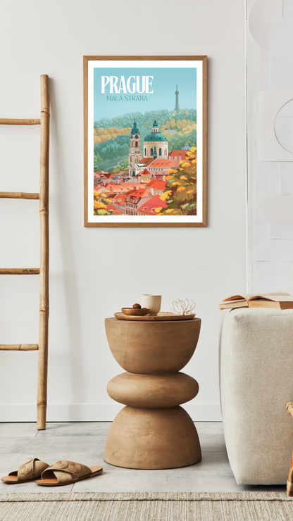 Plakát Kouzlo Malé Strany s Petřínem