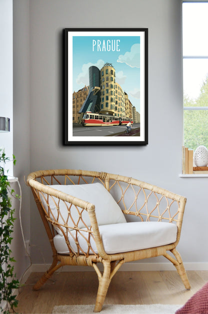 Plakát Tančící dům