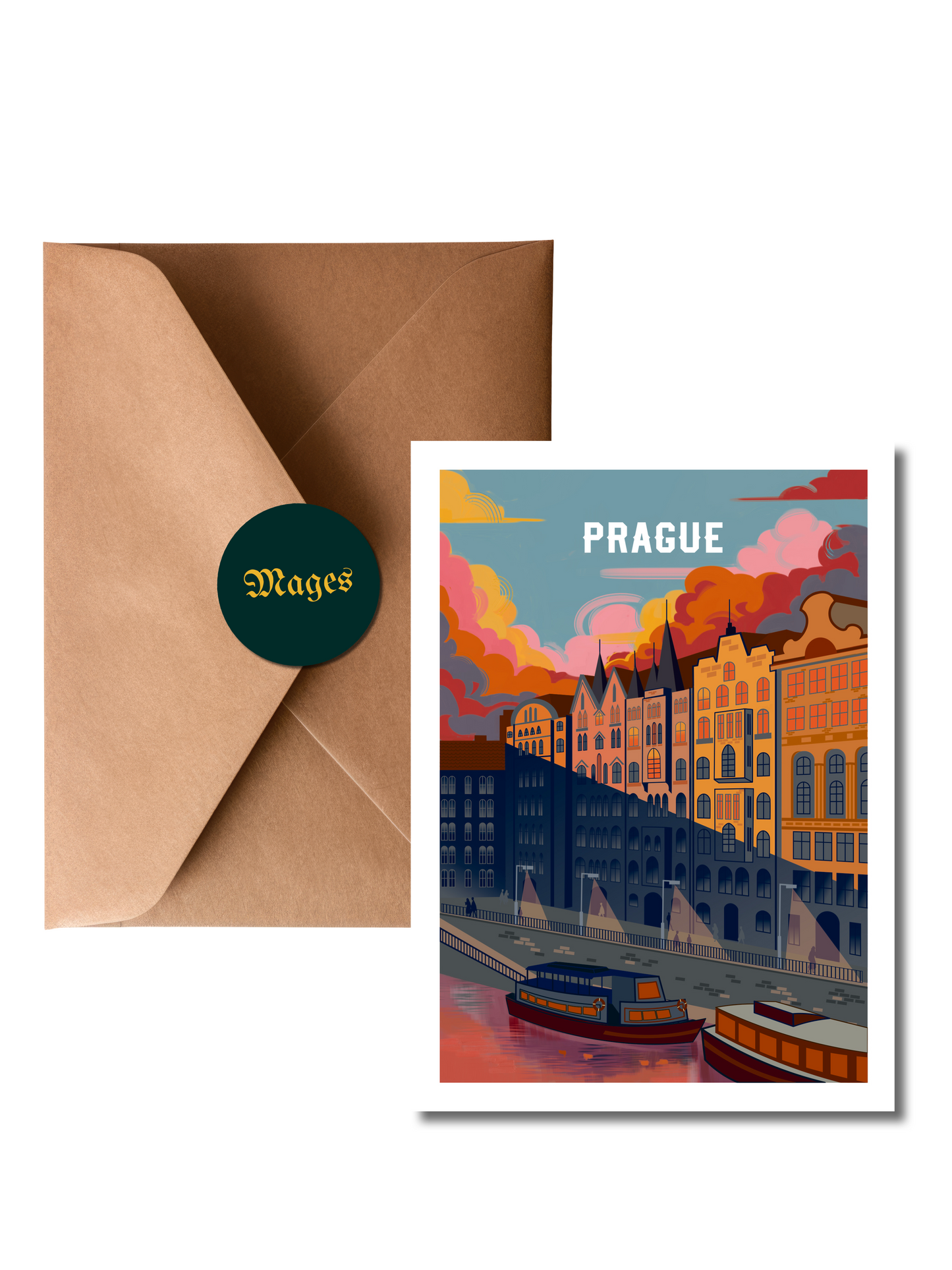 Pohlednice Rašínovo nábřeží