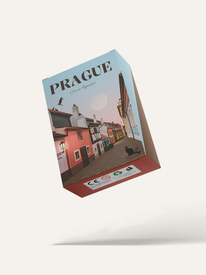 Puzzle - Zlatá ulička (54 dílků)