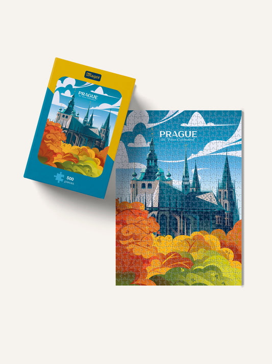 Puzzle - Katedrála svatého Víta (500 dílků)