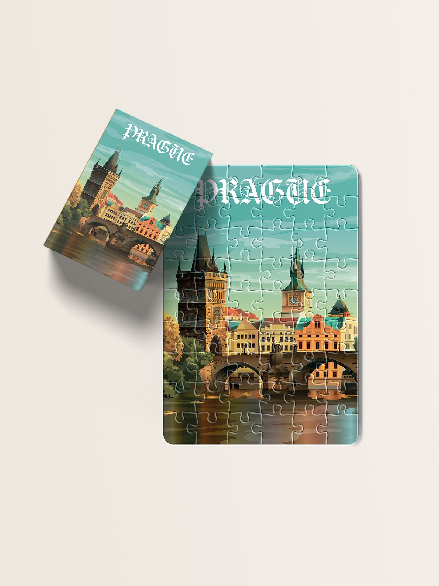 Puzzle - Karlův most (54 dílků)