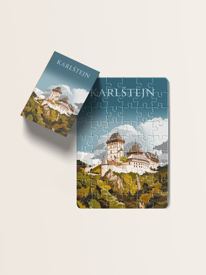 Puzzle - Karlštejn (54 dílků)