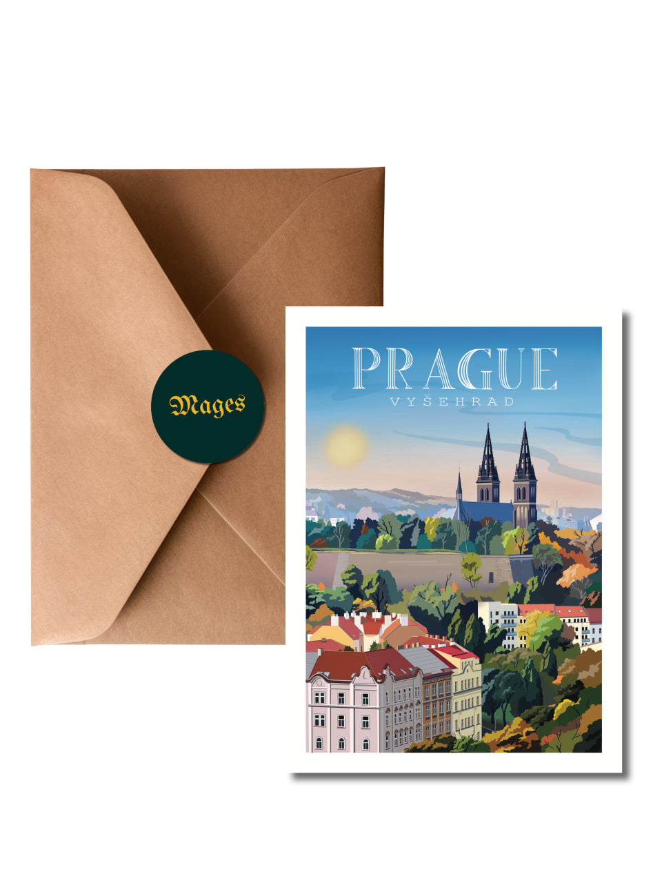 Pohlednice Vyšehrad