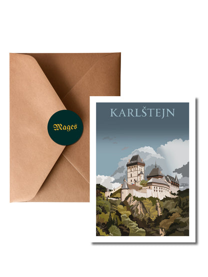 Pohlednice Karlštejn